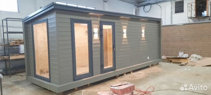 Каркасная баня в наличии от производителя