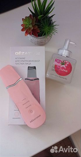 Аппарат для ультразвуковой чистки лица gezatone