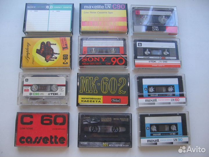 Редкие аудиокассеты