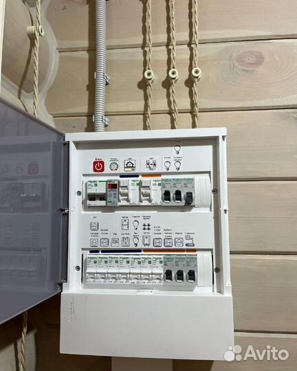 Услуги Электрика(электромонтажные работы под ключ