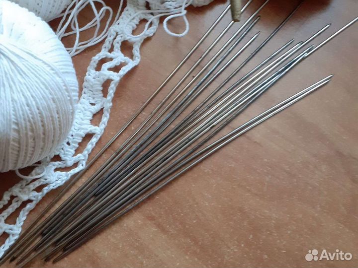 Спицы,веретено,нитки