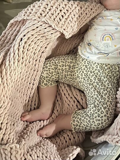 Плед детский плюшевый