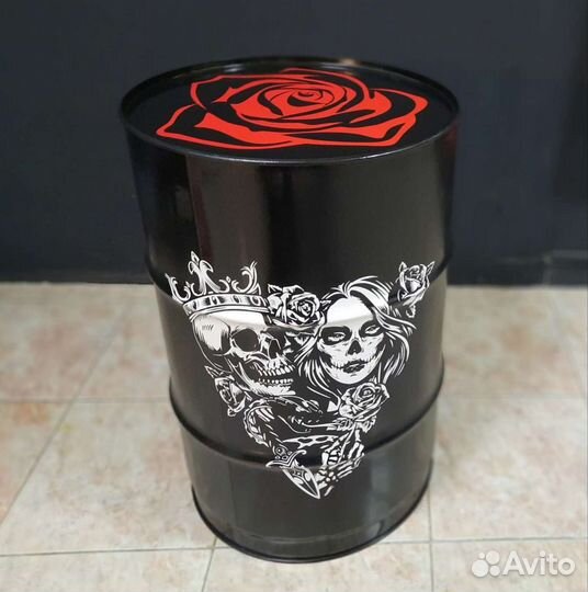 Столик Бочка