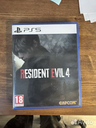 Resident evil 4 ps5 диск