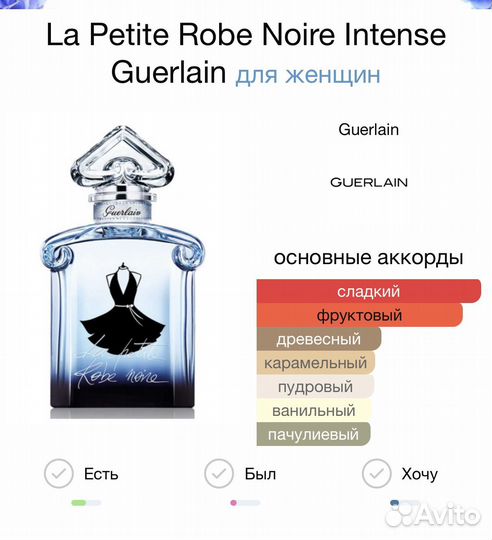 Парфюм La Petite Robe Noire Intense Guerlain