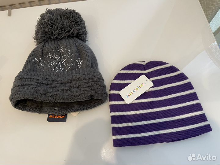 Шапки детские новые