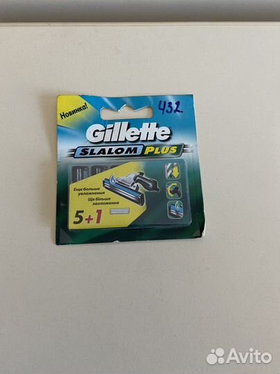 Сменные Кассеты Gillette Slalom 5 + 1