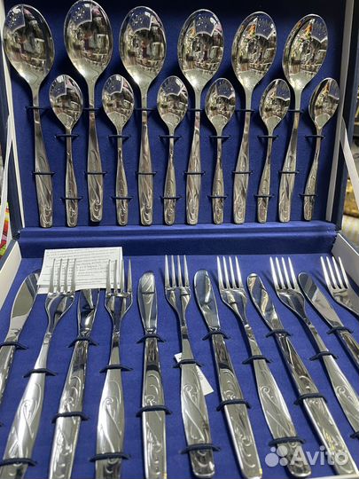 Столовый набор мельхиор