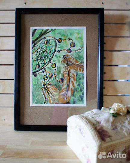 Картина акварелью 