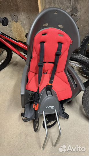 Детское велокресло hamax smiley