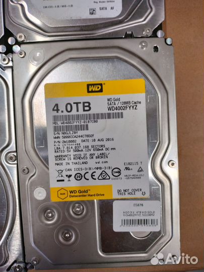 HDD 6Tb / 4Tb / 2Tb /1Tb / 500Gb в наличии