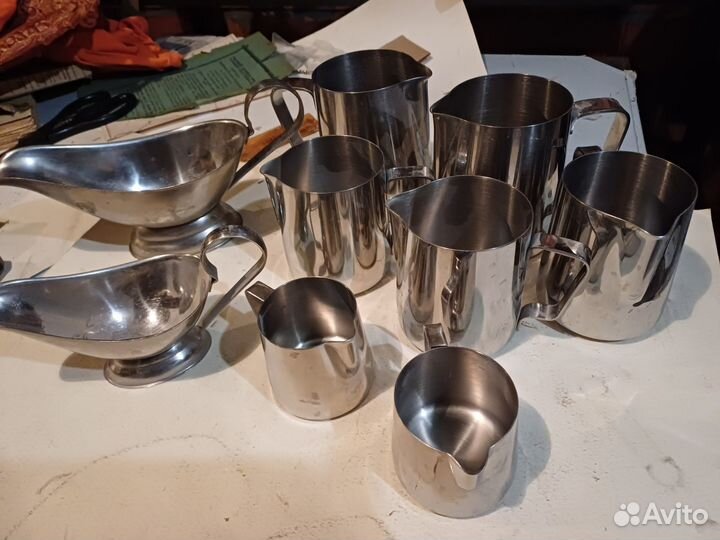 Молочник соусник нержавейка одним лотом