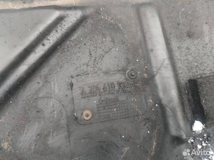 Защита днища левая Mercedes-Benz C-Класс W204/S204