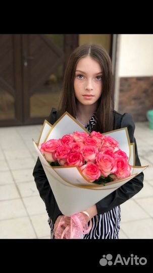 Цветы букеты 101 роза, доставка