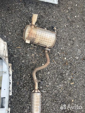 Глушитель мерседес W204