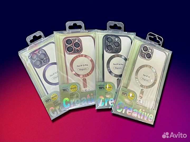 Чехол с MagSafe на iPhone