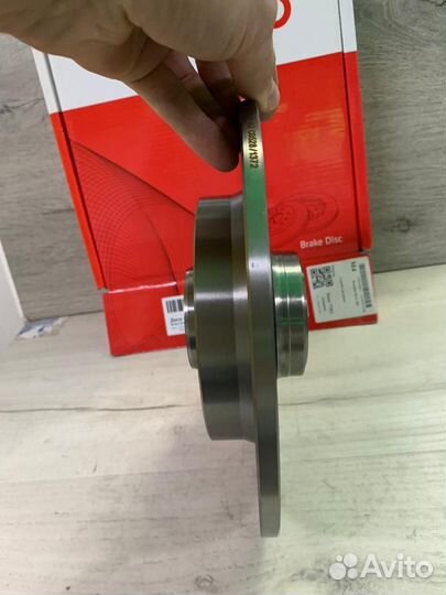 Диск тормозной задний Peugeot 2008, 207, 208, 307