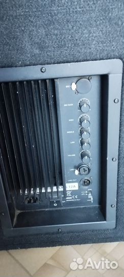 Активные колонки концертные alto