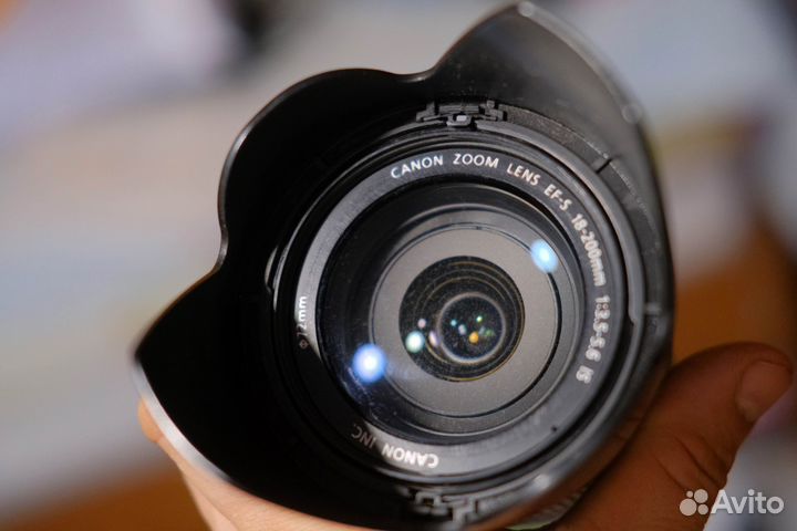 Объектив canon efs 18-200 f/3.5-5.6 IS