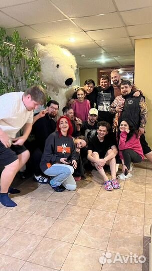 Поздравление Белого Мишки