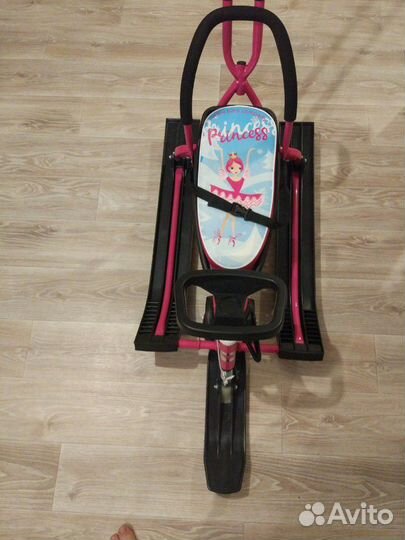 Снегокат Барс 111 Mobile с Т-образным толкателем и