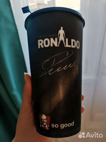 Стакан с Роналду