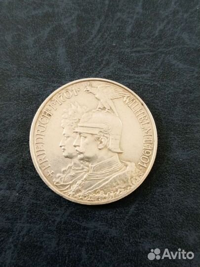 Германия 2 марки 1901 год Пруссия