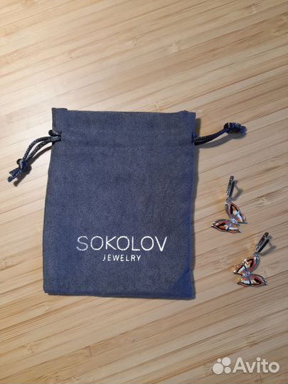 Серьги Sokolov