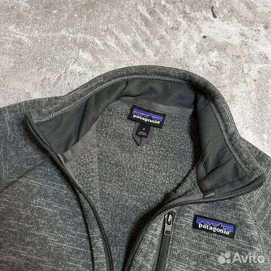 Серая флисовая куртка Patagonia Full Zip Оригинал