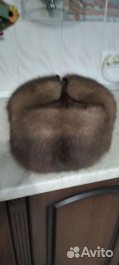 Мужская соболья шапка