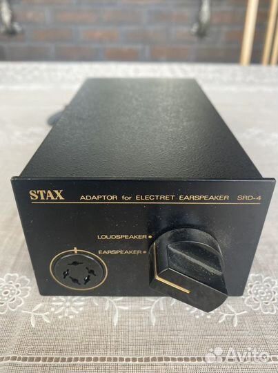 Stax srd4 усилитель для электретных наушников