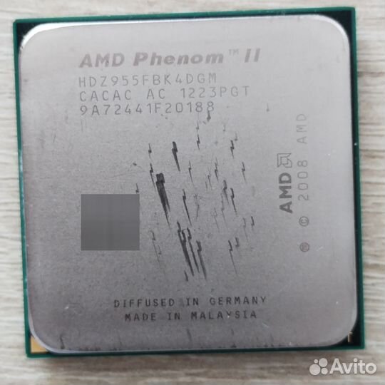 Процессор AMD Phenom ii x4 955 3,2 ггц