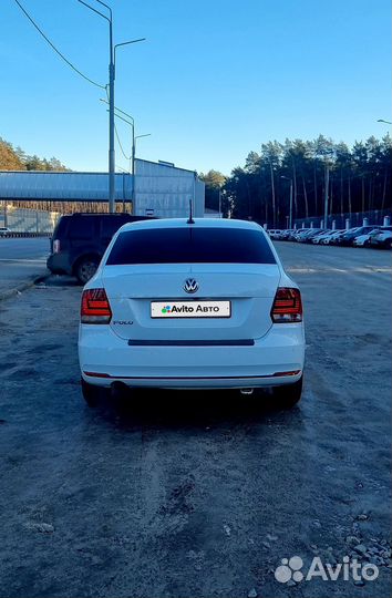 Volkswagen Polo 1.6 AT, 2018, 150 000 км