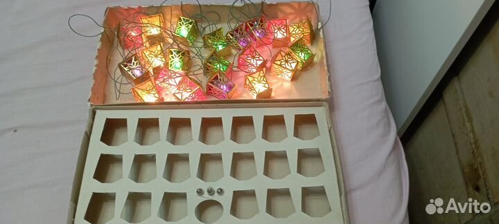 Гирлянда Золотой фонарик СССР