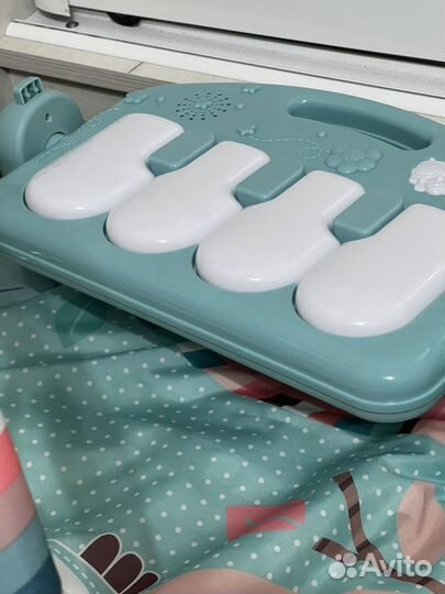 Развивающий коврик детский для новорожденных