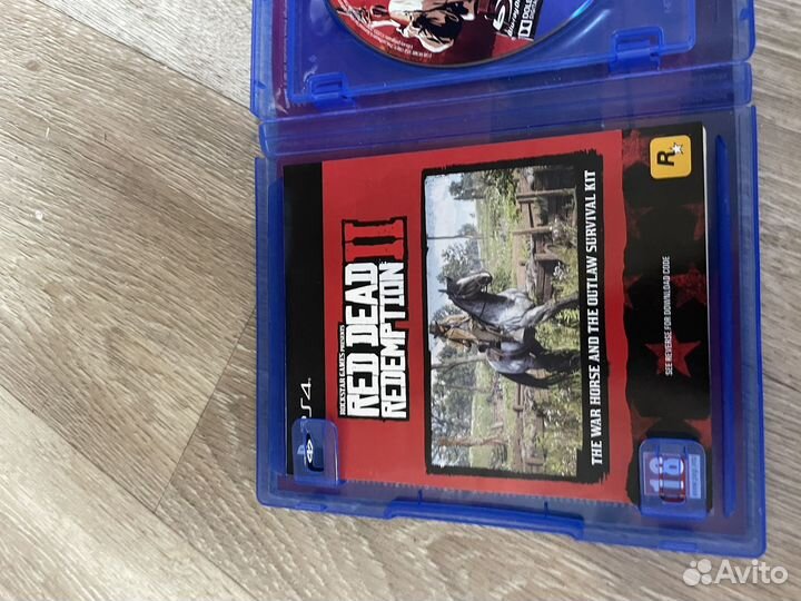 RDR 2 ps4 диск