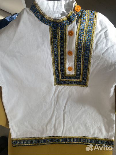 Русская народная рубашка для мальчика 140-146