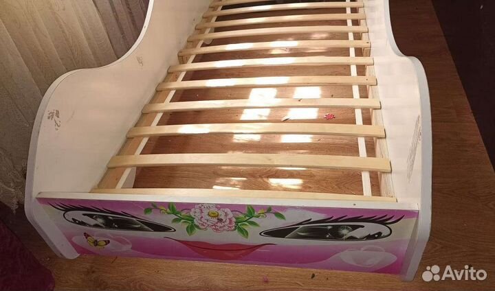 Детская кровать от 3 лет для девочки