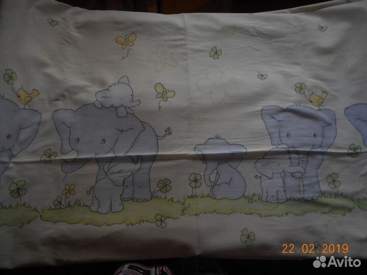Комплект постельного белья в детскую кроватку