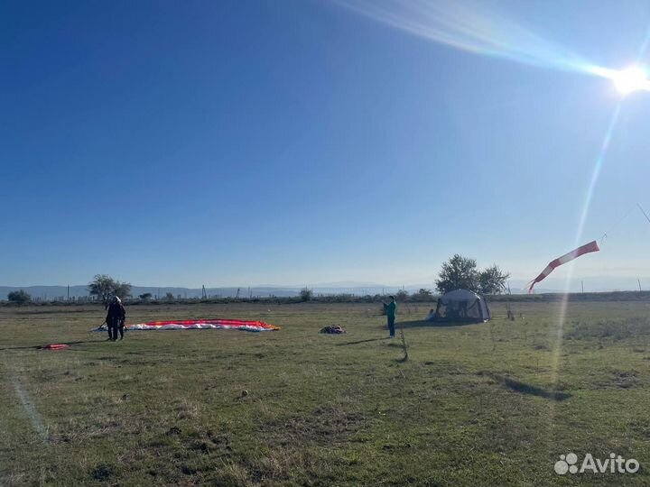 Полет на параплане