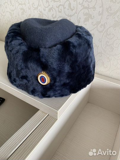 Шапка зимняя женская полиция мвд