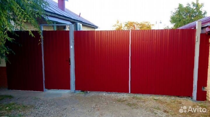 Забор из профнастила