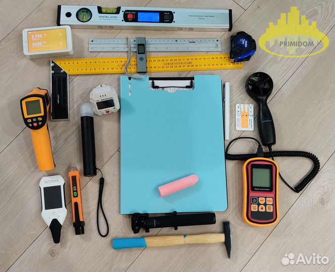 Приёмка квартир, домов от застройщиков. Экспертиза