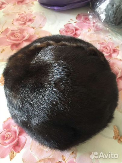 Берет женский норковый