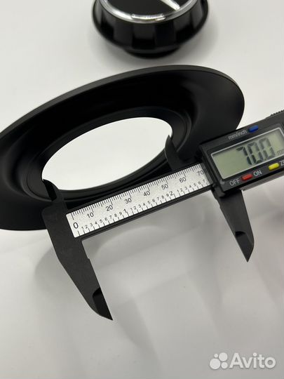 Колпачки закрутки на диск Mercedes 143 мм 4 шт