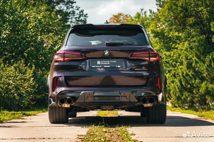 Карбоновый диффузор Archetype BMW X5m F95
