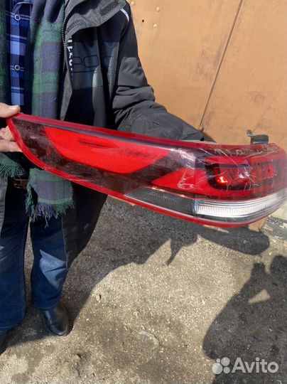 Фонарь задний левый на kia optima 4 jf gt line