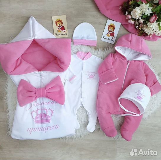 Конверт на выписку для девочки