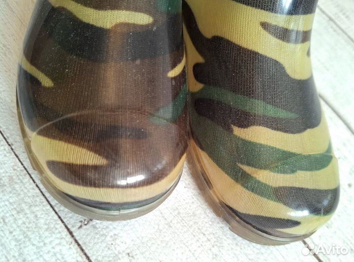 Детские резиновые сапоги для мальчика 27