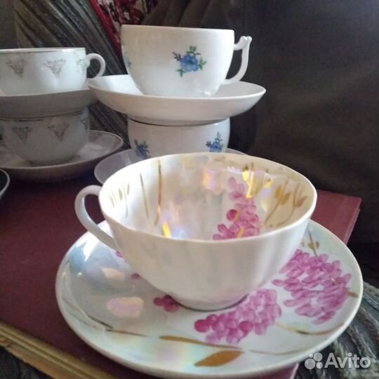 Чайные пары. Фарфор. СССР. Россия